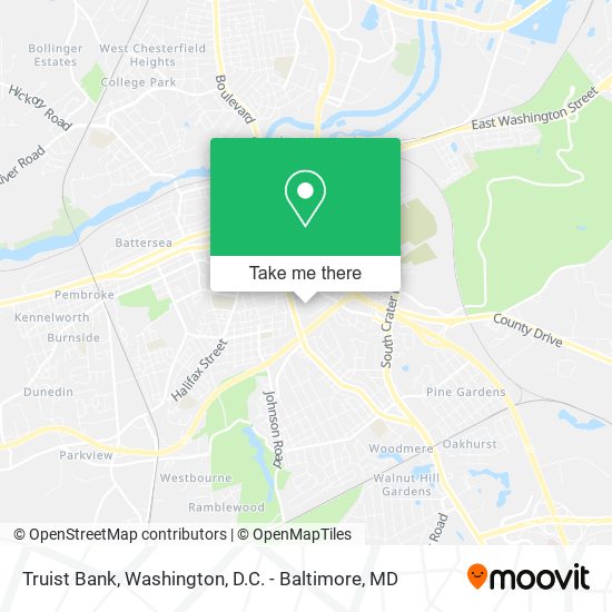 Mapa de Truist Bank