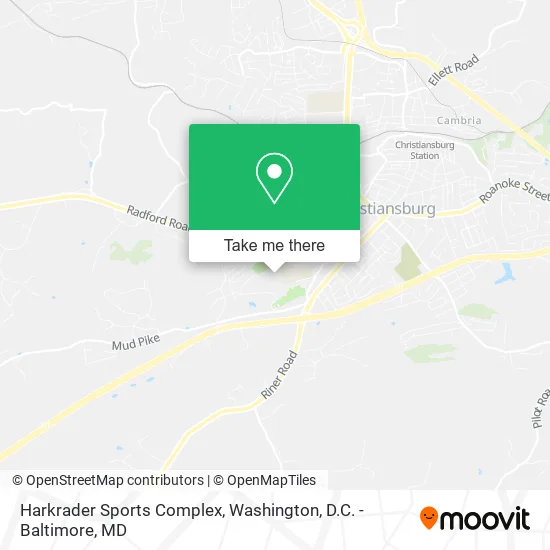 Harkrader Sports Complex map