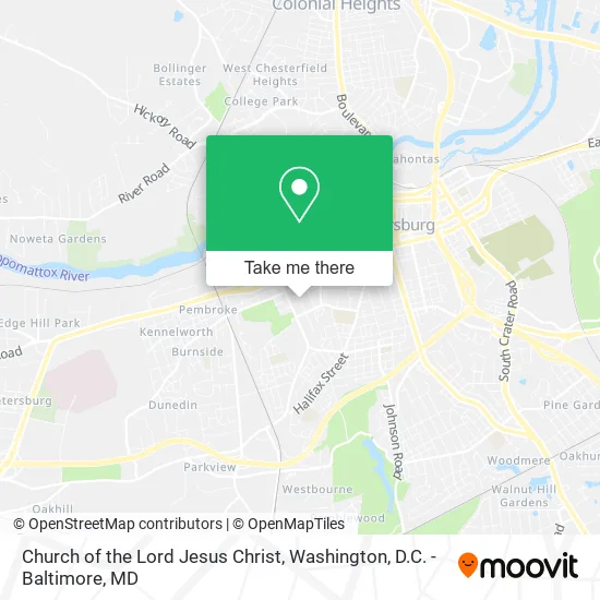 Mapa de Church of the Lord Jesus Christ