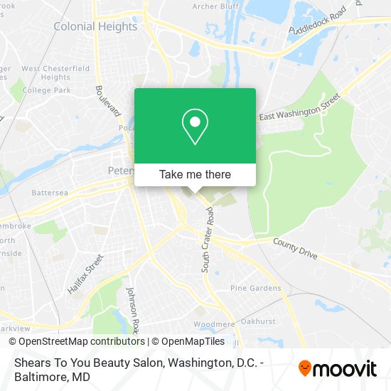 Shears To You Beauty Salon map