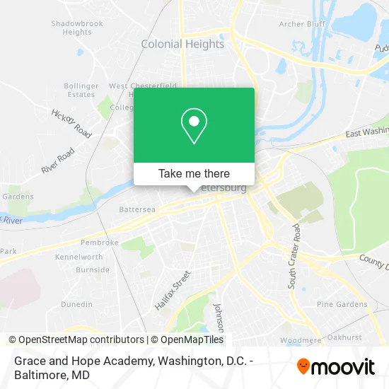 Mapa de Grace and Hope Academy