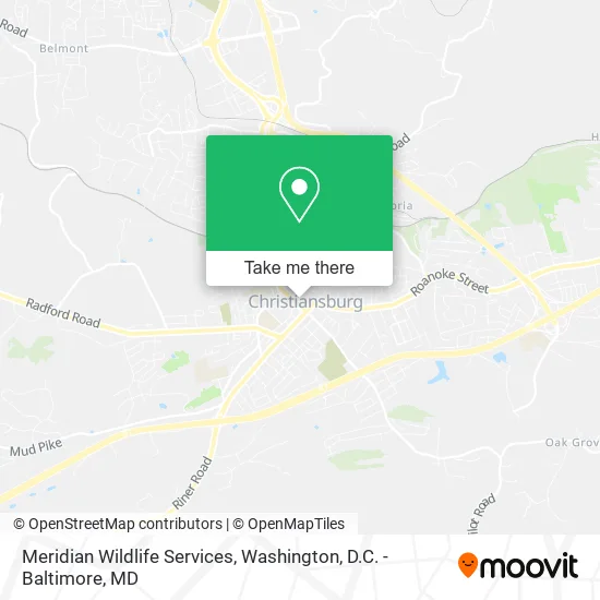 Mapa de Meridian Wildlife Services