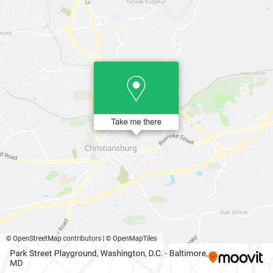Mapa de Park Street Playground