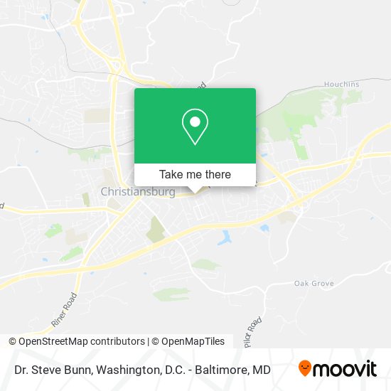 Dr. Steve Bunn map