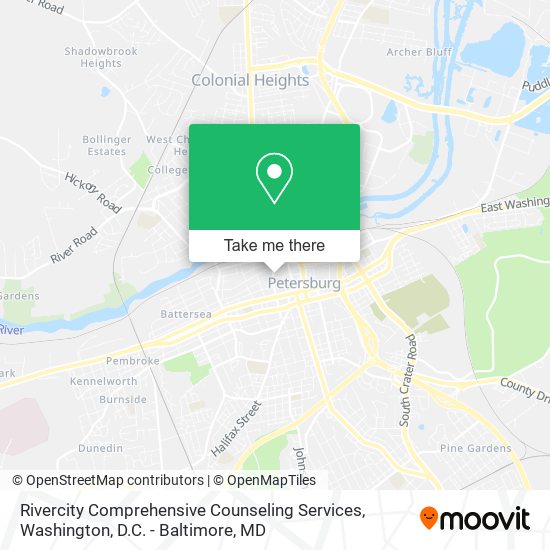 Mapa de Rivercity Comprehensive Counseling Services