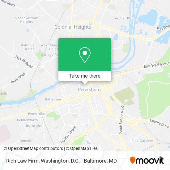 Rich Law Firm map