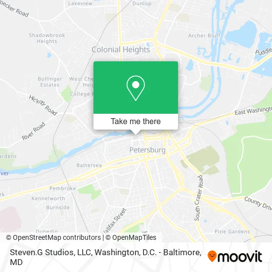 Mapa de Steven.G Studios, LLC