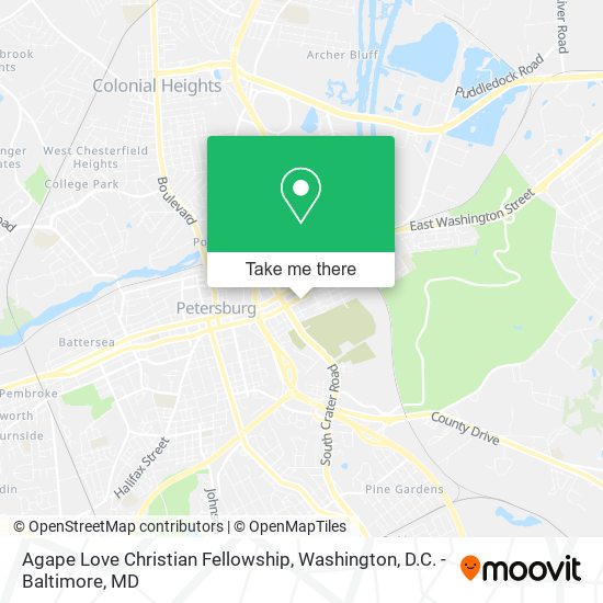 Agape Love Christian Fellowship map