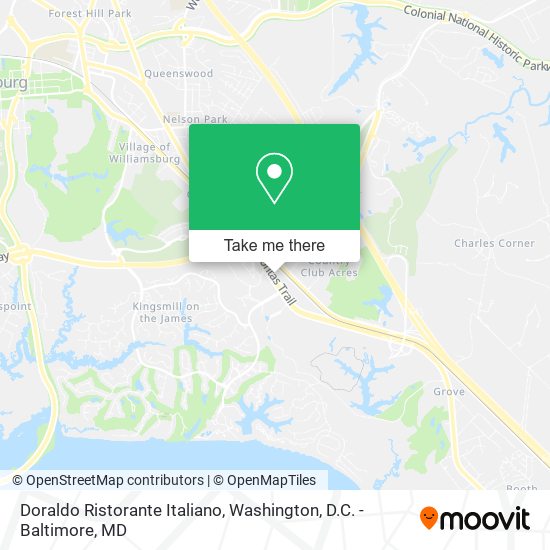 Doraldo Ristorante Italiano map
