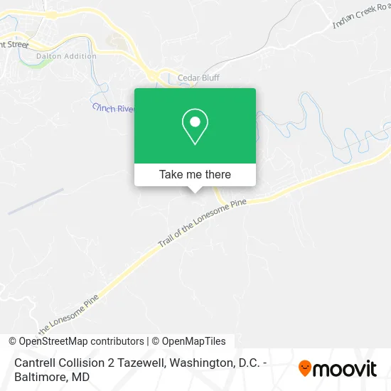 Cantrell Collision 2 Tazewell map