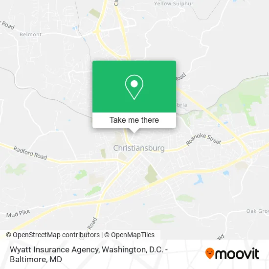 Wyatt Insurance Agency map
