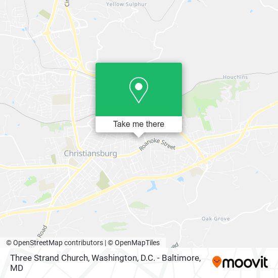 Three Strand Church map