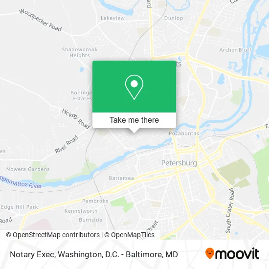 Mapa de Notary Exec
