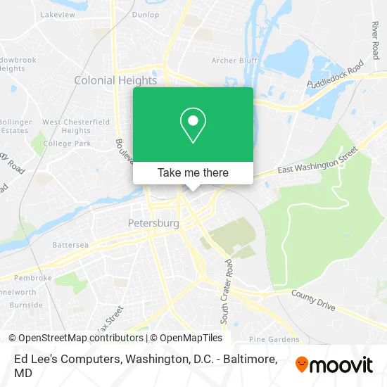 Ed Lee's Computers map