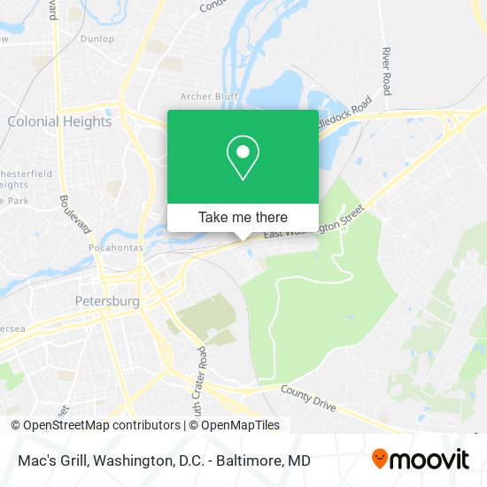 Mac's Grill map