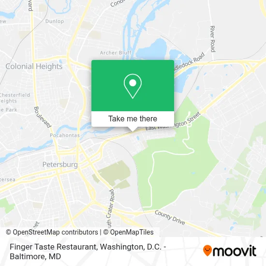 Finger Taste Restaurant map