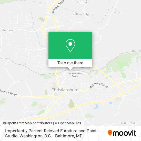 Imperfectly Perfect Reloved Furniture and Paint Studio map