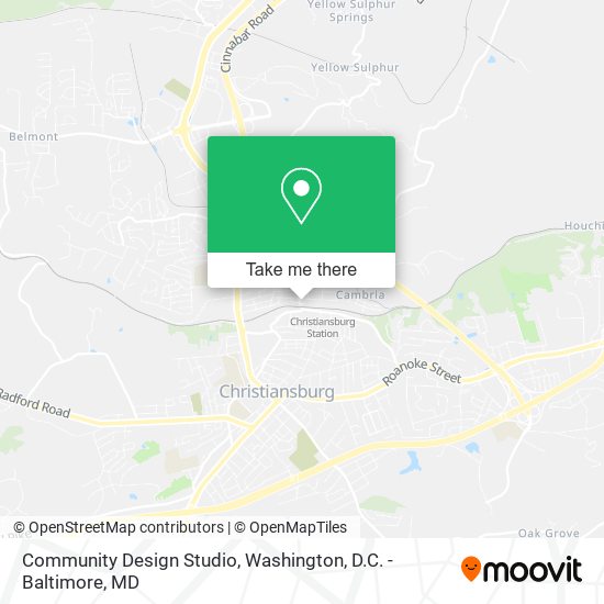 Community Design Studio map
