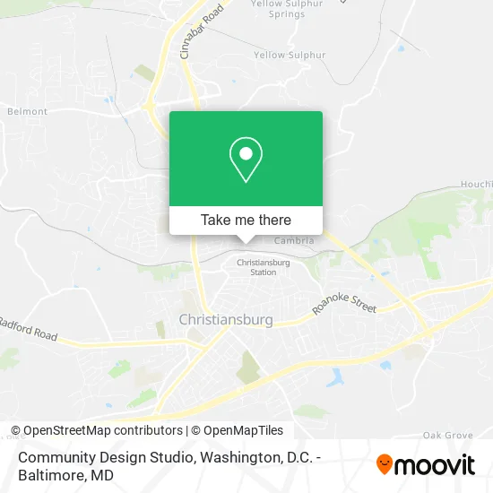 Mapa de Community Design Studio