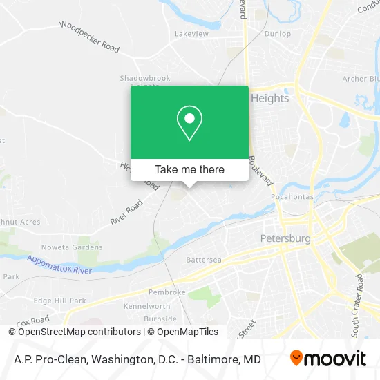 Mapa de A.P. Pro-Clean