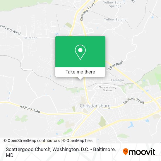 Mapa de Scattergood Church