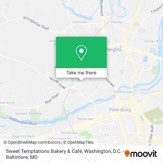 Sweet Temptations Bakery & Café map