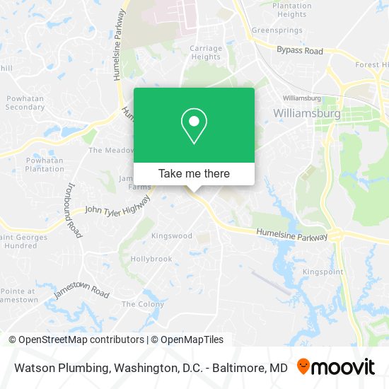 Watson Plumbing map