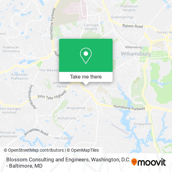 Blossom Consulting and Engineers map