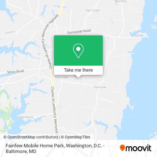 Fainfew Mobile Home Park map