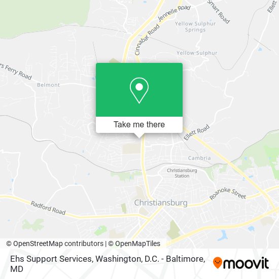 Ehs Support Services map