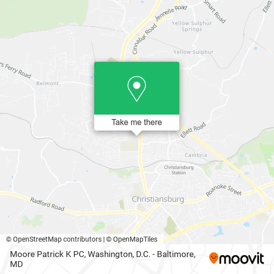 Mapa de Moore Patrick K PC