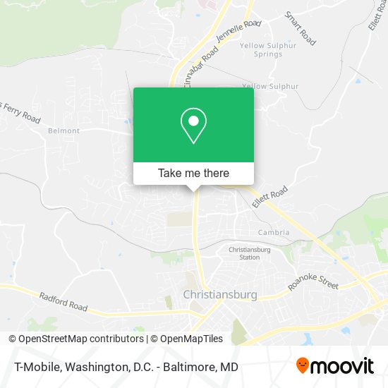 T-Mobile map