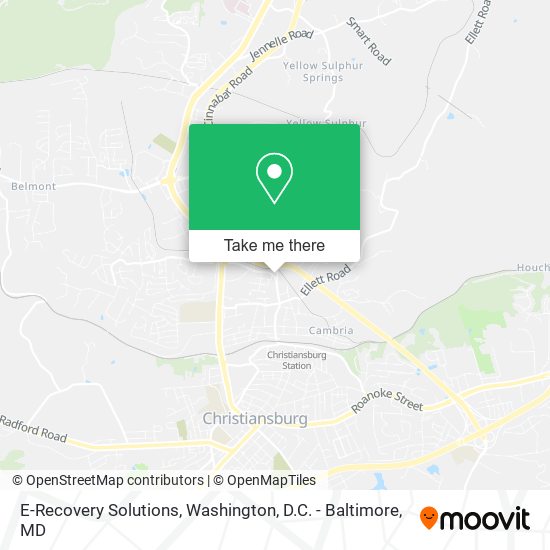 Mapa de E-Recovery Solutions