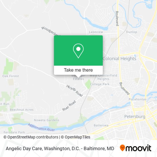 Mapa de Angelic Day Care