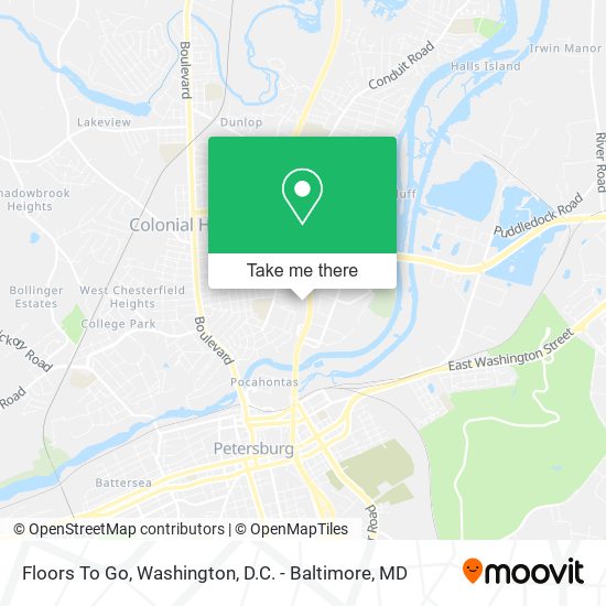 Floors To Go map