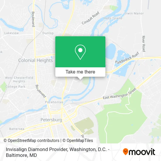 Invisalign Diamond Provider map