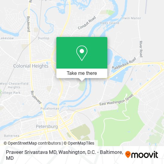 Praveer Srivastava MD map