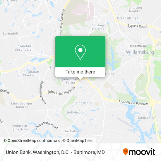 Union Bank map
