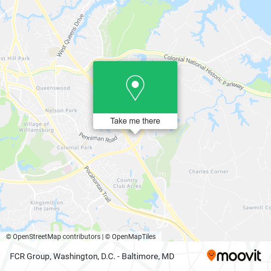 FCR Group map