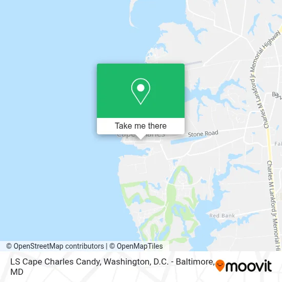 LS Cape Charles Candy map
