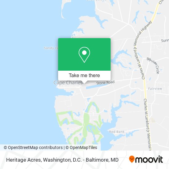 Heritage Acres map