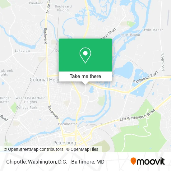 Chipotle map