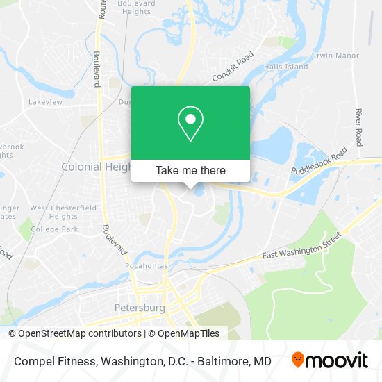 Compel Fitness map