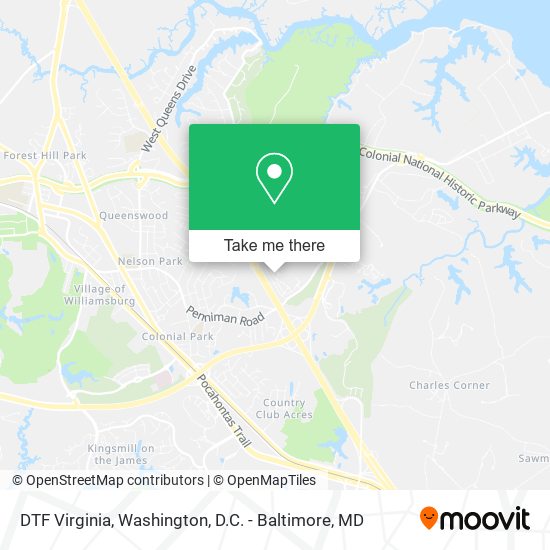 DTF Virginia map