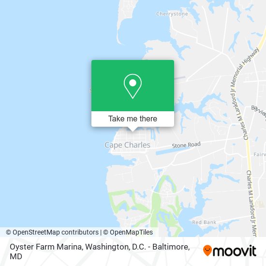 Mapa de Oyster Farm Marina