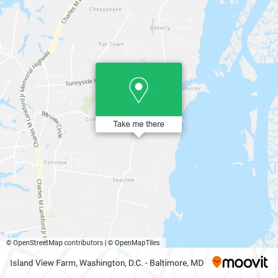 Island View Farm map