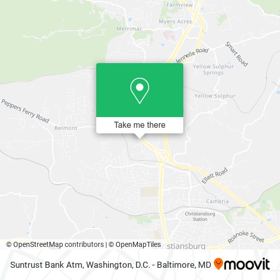 Suntrust Bank Atm map