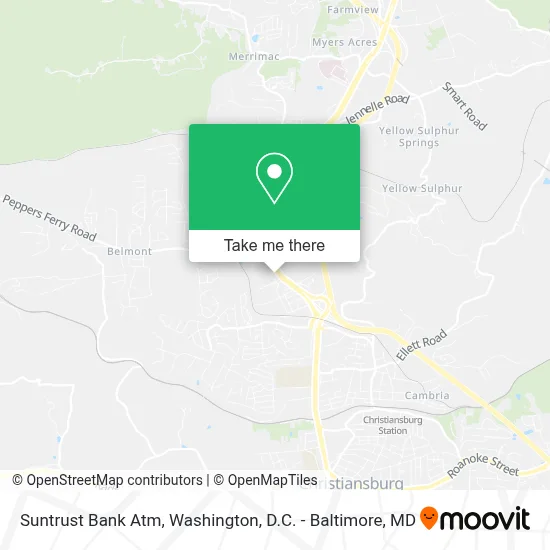 Suntrust Bank Atm map