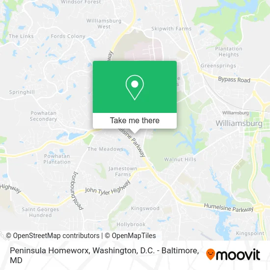 Peninsula Homeworx map