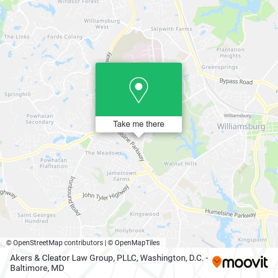 Akers & Cleator Law Group, PLLC map